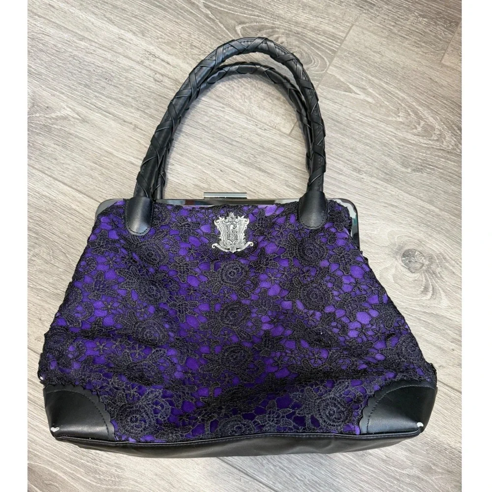 Disney Haunted Mansion‎ Master Gracey Lace Satchel Gothic Victorian SpookyCore